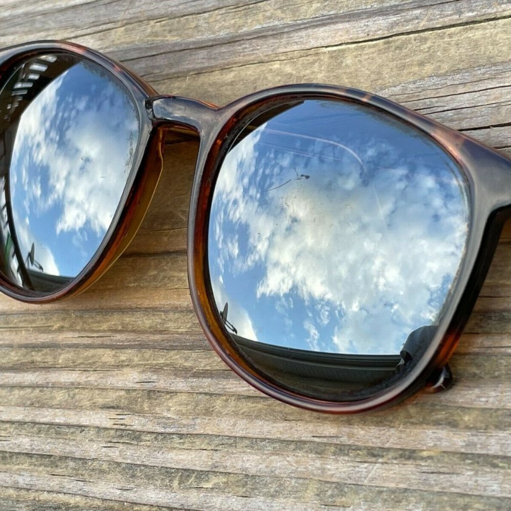 Women Sunglasses Brown Tortoise Frame Mirror Lenses Ladies Eye Wear Shades - Picture 2 of 12